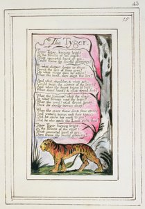 The Tyger: plate 43 from 